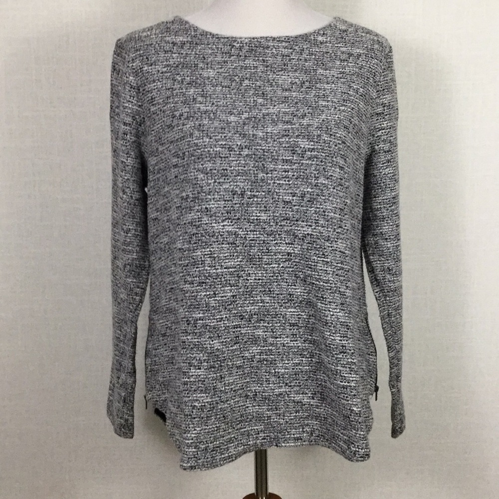 Croft & Barrow zip-side sweater - light and cozy